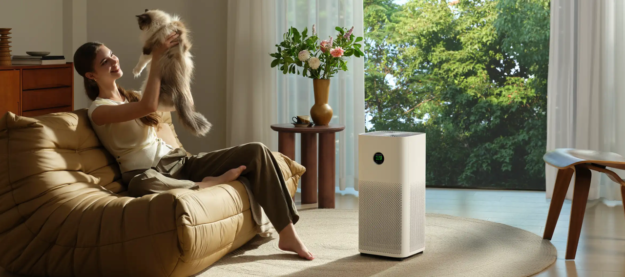 Sistema de 5 sensores do Mijia Air Purifier 6