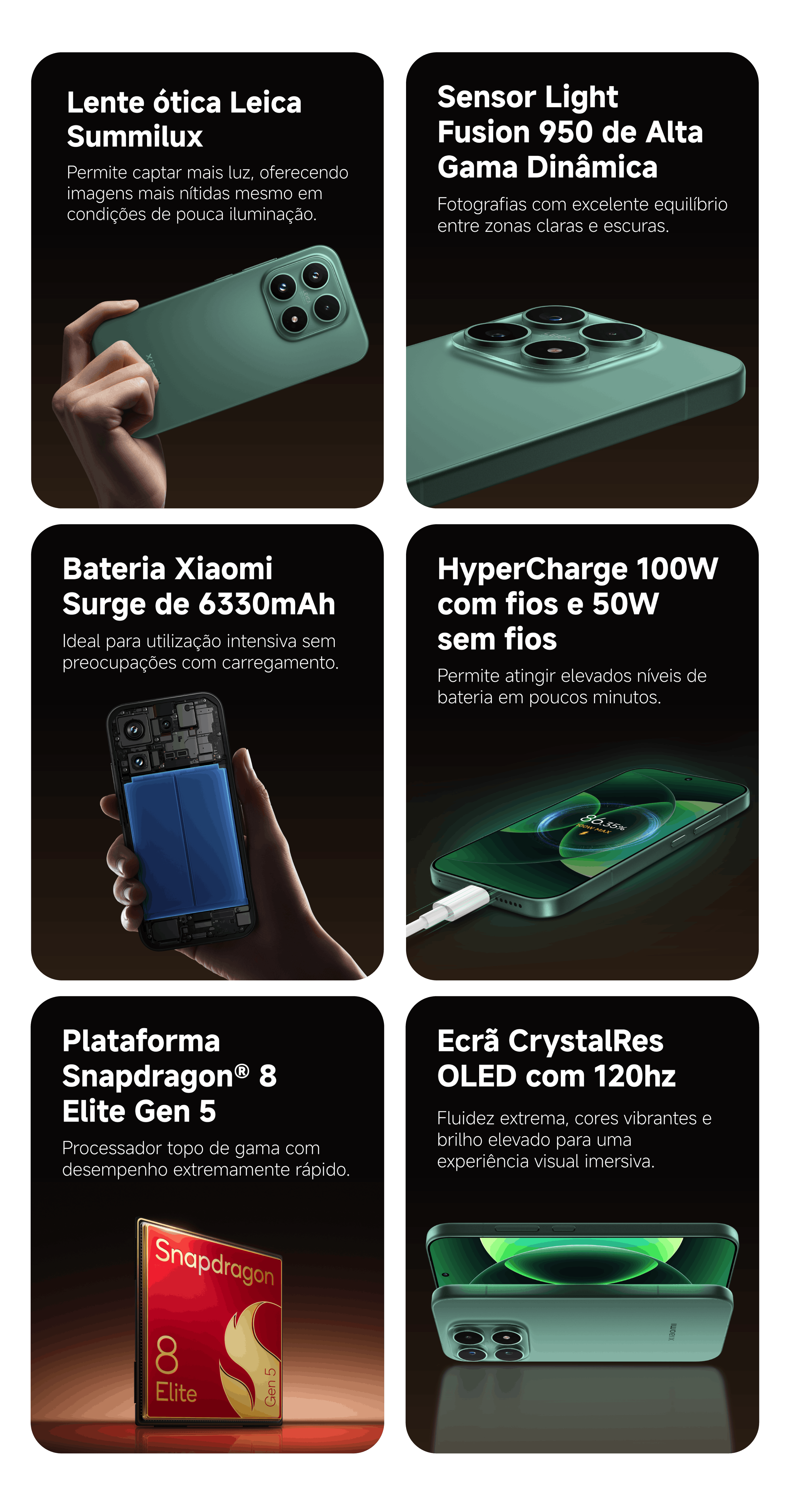 Características do Smartphone Xiaomi 17