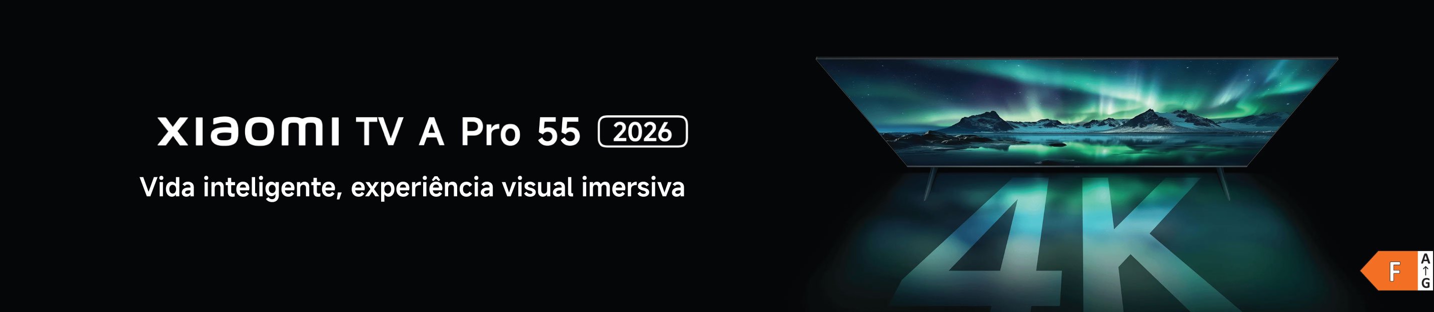 Xiaomi TV A Pro 55, experiência 4K imersiva