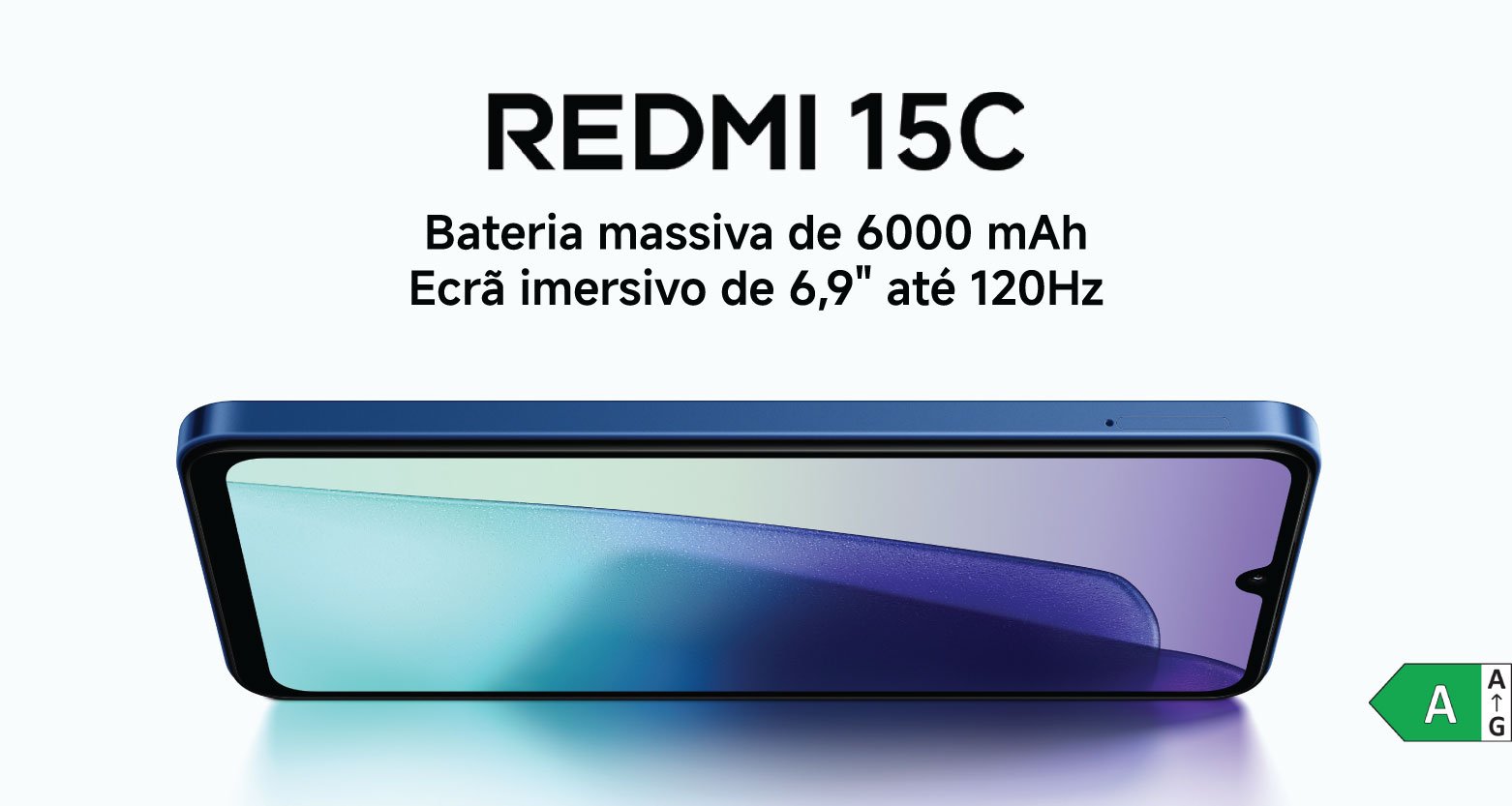 Redmi 15C, Bateria massiva de 6000 mAh