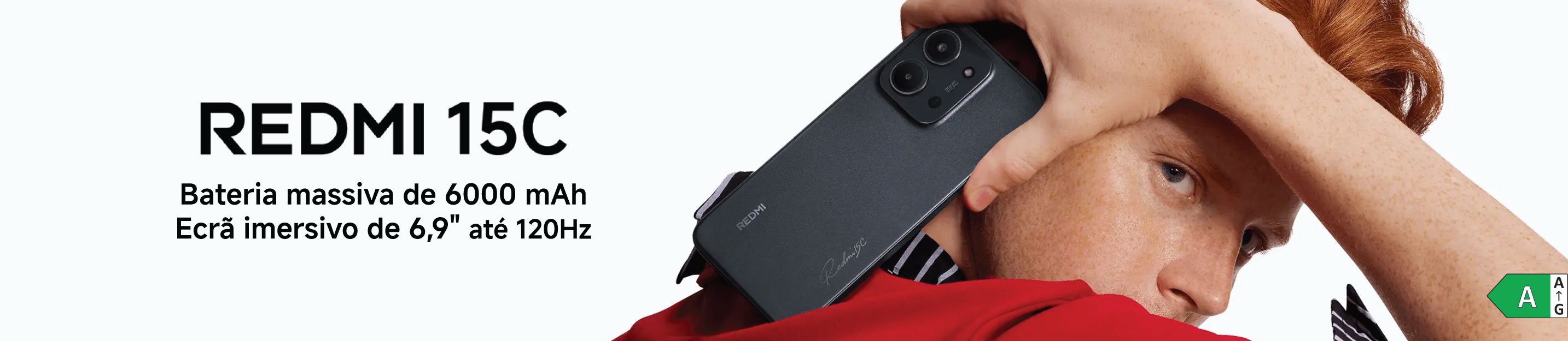 Redmi 15C, Bateria massiva de 6000 mAh
