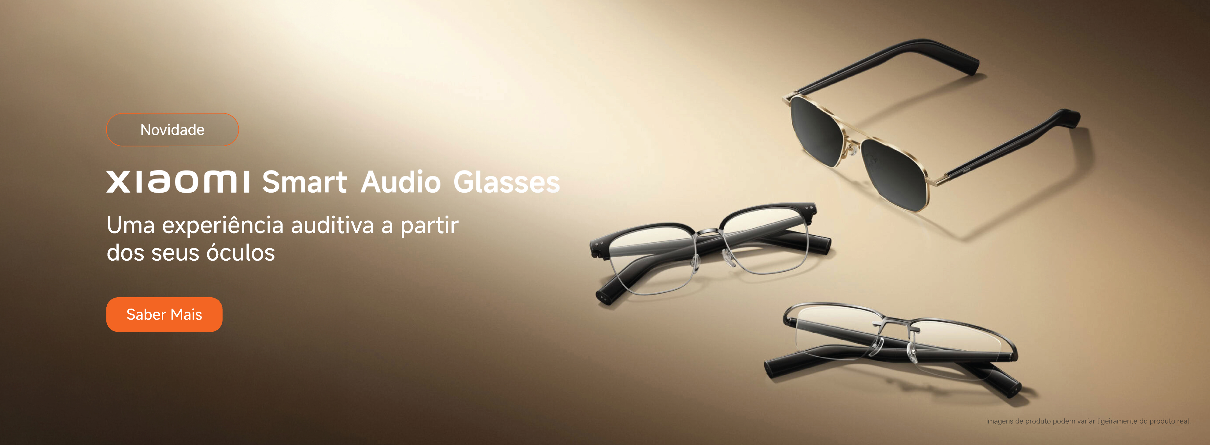 Uma experiência auditiva a partir dos seus óculos