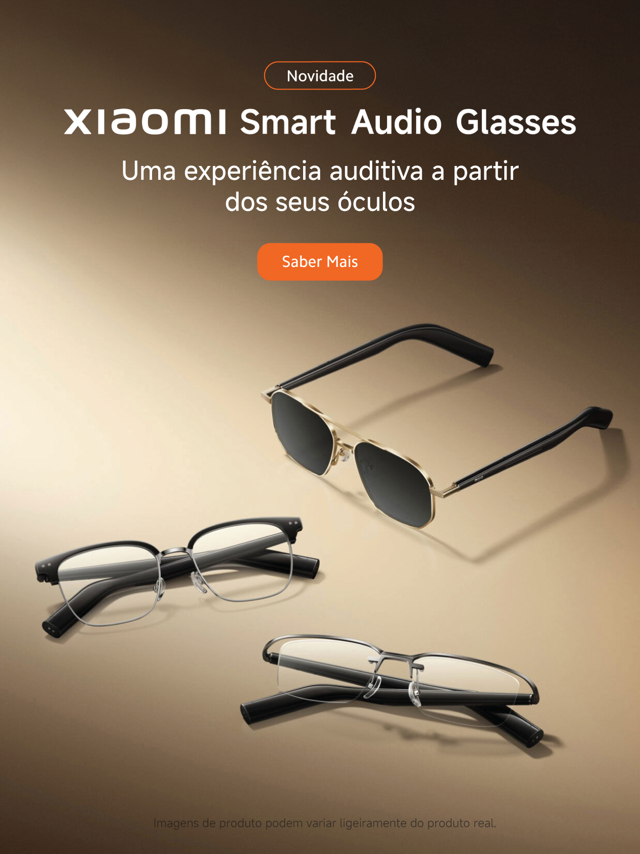 Uma experiência auditiva a partir dos seus óculos