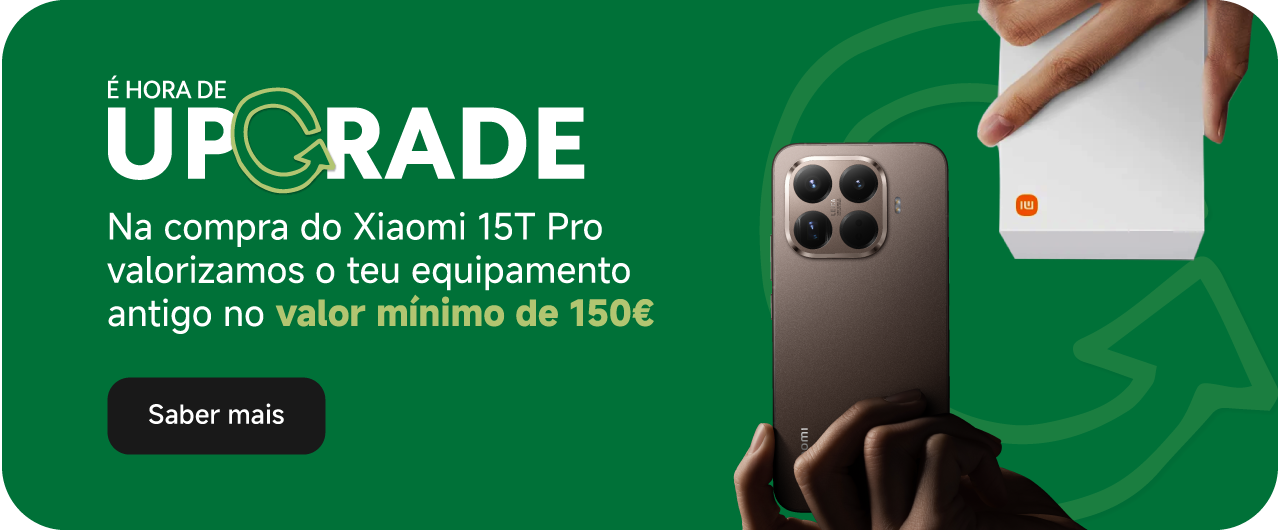 Desconto de 150 euros na compra de um xiaomi 15T Pro