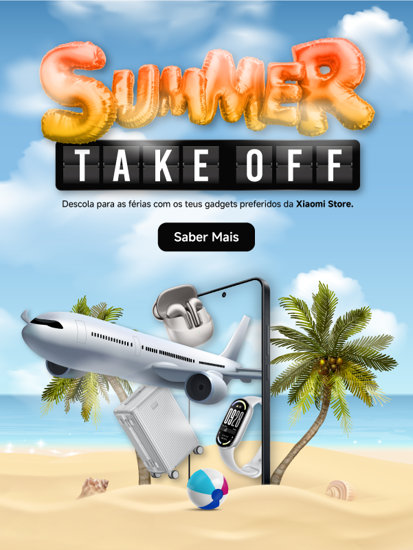 Campanha promocional da Xiaomi Store